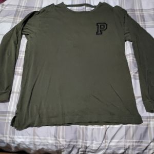 Pink long sleeve tee